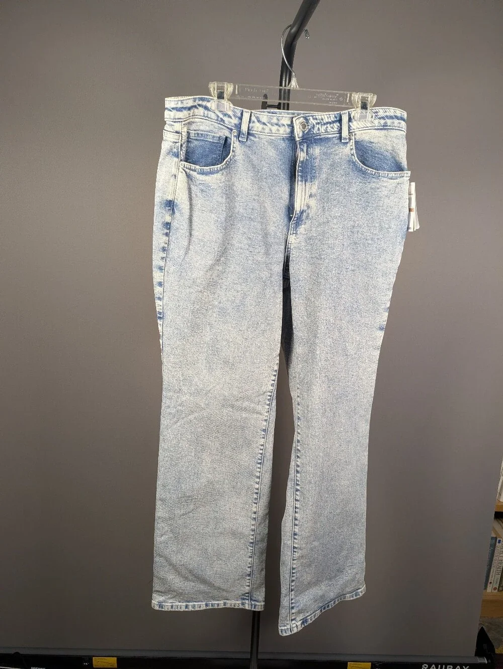 Michael Michael Kors Acid Wash High Rise Jeans Size 12 NWT A-255
